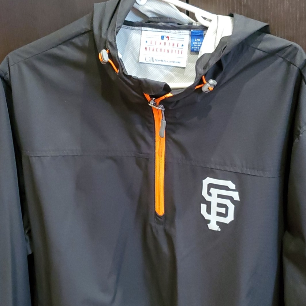 SF Giants 1/2 zip pullover